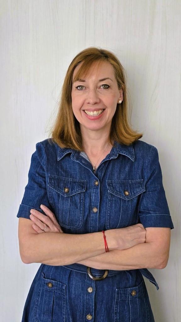 Portrait of Céline Tritz, French skincare specialist
